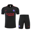 Conjunto PSG Entrenamiento 26/27 Camiseta y Pantalón Negro - TIENDA HINCHA FUTBOLERO