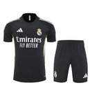 Conjunto Real Madrid 25/26 Camiseta y Pantalón Negro - TIENDA HINCHA FUTBOLERO
