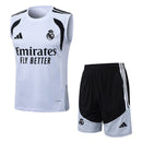 Conjunto Real Madrid 26/27 Camiseta Sin Mangas y Pantalón - TIENDA HINCHA FUTBOLERO