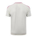 Conjunto Real Madrid 26/27 Polo Blanca y Pantalón Rosa - TIENDA HINCHA FUTBOLERO