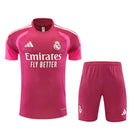 Conjunto Real Madrid Entrenamiento 26/27 Camiseta y Pantalón Rosa - TIENDA HINCHA FUTBOLERO