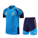 Conjunto de Entrenamiento Selección de España 2026/2027 - Hombre | Camiseta Azul y Pantalón MarinoE - TIENDA HINCHA FUTBOLERO
