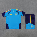 Conjunto de Entrenamiento Selección de España 2026/2027 - Hombre | Camiseta Azul y Pantalón Marino- TIENDA HINCHA FUTBOLERO