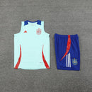 ESPAÑA CONJUNTO SIN MANGAS ENTRENAMIENTO 24/25 HOMBRE - TIENDA HINCHA FUTBOLERO
