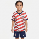 Estados Unidos 2026, Conjunto infantil USA, Equipación niños EE.UU. blanco, Camiseta niño USA 2026, Kit de fútbol junior Estados Unidos, Regalo fútbol niños USA, Ropa oficial USMNT infantil, Pantalón niño Estados Unidos, Comprar conjunto selección barato, Tienda Hincha Futbolero.