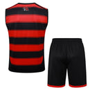 Conjunto entrenamiento hombre CR Flamengo sin mangas camiseta roja y pantalón corto negro temporada 2025 2026 calidad 1.1 oficial, Flamengo 2025 sin mangas, Musculosa Flamengo roja, Conjunto Flamengo 25/26, Ropa deportiva Flamengo, Calidad 1.1 Mengão, Tienda Hincha Futbolero, Entrenamiento fútbol Brasil, Kit entrenamiento rojo y negro, Regalo fútbol hombre Flamengo, Jersey Flamengo sleeveless.