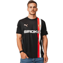 Camiseta hombre Sporting de Gijón temporada 2025 2026 segunda equipación oficial negra fútbol técnica transpirable sportinguista El Molinón Asturias.