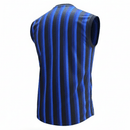 Camiseta hombre Inter de Milán sin mangas entrenamiento azul y negro temporada 2025 2026 calidad 1.1 oficial, Camiseta hombre Inter de Milán sin mangas entrenamiento azul y negro temporada 2025 2026 calidad 1.1