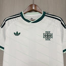 Camiseta hombre selección Irlanda temporada 2026 2027 segunda equipación detalles verdes calidad 1.1 premium Tienda Hincha Futbolero. Irlanda 2026, Camiseta Irlanda 2027, Ireland Away Jersey, Ropa Irlanda fútbol, Camiseta Irlanda blanca, Calidad 1.1 Irlanda, Boys in Green, Tienda Hincha Futbolero, Ireland Retro Jersey 26/27.