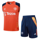 MANCHESTER UNITED CONJUNTO SIN MANGAS ENTRENAMIENTO 24/25 HOMBRE