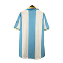 Camiseta hombre SS Lazio temporada 1999 2000 segunda equipación blanca franja celeste retro calidad 1.1 premium Centenario Tienda Hincha Futbolero. Lazio 1999, Lazio 2000, Camiseta Lazio retro, Ropa Lazio clásica, Camiseta Lazio visitante, Calidad 1.1 Lazio, Marcelo Salas Lazio, Tienda Hincha Futbolero, Lazio Retro Jersey 99/00.