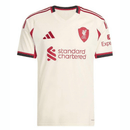 Camiseta hombre Liverpool FC temporada 2025 2026 segunda equipación blanca detalles rojos escudo bordado calidad 1.1 oficial, Liverpool 2025, Camiseta Liverpool blanca, Liverpool II 2026, Camiseta segunda equipación Liverpool, Camiseta barata Liverpool, Calidad 1.1 Liverpool, Premier League 2026, Tienda Hincha Futbolero, You'll Never Walk Alone.