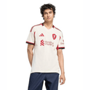 Camiseta hombre Liverpool FC temporada 2025 2026 segunda equipación blanca detalles rojos escudo bordado calidad 1.1 oficial, Liverpool 2025, Camiseta Liverpool blanca, Liverpool II 2026, Camiseta segunda equipación Liverpool, Camiseta barata Liverpool, Calidad 1.1 Liverpool, Premier League 2026, Tienda Hincha Futbolero, You'll Never Walk Alone.