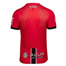 Camiseta hombre RCD Mallorca temporada 2025 2026 primera equipación roja escudo bordado calidad 1.1 oficial, Mallorca 2025, Camiseta Mallorca 2026, Mallorca roja, RCD Mallorca, Camiseta barata Mallorca, Calidad 1.1 Mallorca, La Liga 2026, Tienda Hincha Futbolero, Mallorca Home Jersey.
