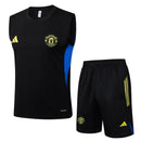 MANCHESTER UNITED CONJUNTO SIN MANGAS ENTRENAMIENTO 25/26 HOMBRE - TIENDA HINCHA FUTBOLERO