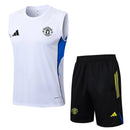 MANCHESTER UNITED CONJUNTO SIN MANGAS ENTRENAMIENTO 25/26 HOMBRE - TIENDA HINCHA FUTBOLERO
