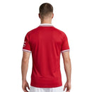 Camiseta hombre Manchester United temporada 2026 2027 oficial versión jugador roja técnica transpirable Red Devils Premier League.