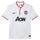 Camiseta Manchester United Segunda Equipación 2013/2014 Retro blanca nike, Manchester United, Man Utd, Old Trafford, Red Devils, Premier League, Wayne Rooney, Robin van Persie, Nike, Aon, Retro, Vintage, Camiseta Clásica, Segunda Equipación, Away Kit, Blanca, White, Hombre, Men, Camiseta de Hombre, Tienda Hincha Futbolero, Fútbol Inglés