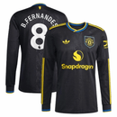 Manchester United 2025, Camiseta Man Utd manga larga, Man Utd 25/26 Third, Ropa Manchester United oficial, Camiseta fútbol negra amarilla, Calidad 1.1 Manchester, Nueva colección 2025, Regalo fútbol hombre, Tienda Hincha Futbolero, Red Devils.