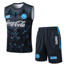 Napoli 2025, Conjunto Napoli 25/26, Entrenamiento Napoli sin mangas, Ropa Napoli gris, Kit entrenamiento Italia, Camiseta regata Napoli, Calidad 1.1 Napoli, Nueva colección 2025, Regalo fútbol hombre, Tienda Hincha Futbolero.