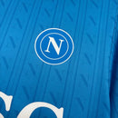Napoli 2026, Camiseta Napoli oficial, Camiseta azul Napoli, Ropa oficial Azzurra, Camiseta fútbol italiana, Regalo fútbol hombre Napoli, Camiseta Maradona, Jersey Napoli 25/26, Bloke Core kit, Comprar camiseta barata, Tienda Hincha Futbolero.
