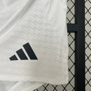 PANTALONES CORTO REAL MADRID I 24/25 (VERSIÓN JUGADOR) - TIENDA HINCHA FUTBOLERO