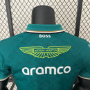 POLO FÓRMULA 1 ASTON MARTIN 2024 - TIENDA HINCHA FUTBOLERO