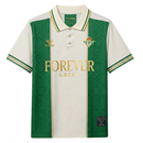 Polo Real Betis Forever Green 26/27 Hombre - Real Betis, Betis, Verdiblancos, Benito Villamarin, Sevilla, La Liga, Spanish Football, Forever Green, Sustainability, Polo Deportivo, Training Polo, Travel Kit, Verde, Green, Blanca, White, Hombre, Men, Polo de Hombre, 2026, 2027, Tienda Hincha Futbolero, Futbol Espanol