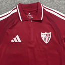 Polo Sevilla Casual 26/27 Hombre roja oficial entrenamiento - TIENDA HINCHA FUTBOLERO