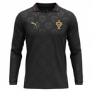Portugal 2026, Camiseta Portugal negra, Portugal Pantera Negra, Camiseta Portugal manga larga, Ropa oficial Portugal, Jersey Portugal 25/26, Regalo fútbol hombre Portugal, Eusébio tribute, Bloke Core negro, Comprar camiseta barata, Tienda Hincha Futbolero.