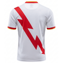 Camiseta hombre Rayo Vallecano temporada 2025 2026 primera equipación franja roja escudo bordado calidad 1.1 oficial, Rayo Vallecano 2025, Camiseta Rayo 2026, Rayo Vallecano franja roja, Camiseta barata Rayo, Calidad 1.1 Rayo Vallecano, La Liga 2026, Tienda Hincha Futbolero, Rayismo, Bloke Core Madrid.
