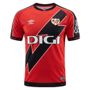 Camiseta hombre Rayo Vallecano segunda equipación roja temporada 2025 2026 calidad 1.1 oficial, Rayo Vallecano 2026, Camiseta Rayo roja, Rayo Vallecano Away Kit, Camiseta visitante Rayo, Ropa barata Rayo Vallecano, Calidad 1.1 Franja, Tienda Hincha Futbolero, Vallecas, Bloke Core España, Camisetas de fútbol 2026.