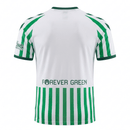Camiseta hombre Real Betis edición especial temporada 2025 2026 verde y blanca listrada oficial fútbol bético exclusiva limitada San Mamés transpirable bordada.