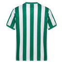 Camiseta Real Betis Primera Equipación 1976/77 Hombre Retro, Real Betis, Betis, Benito Villamarín, Heliópolis, Verdiblancos, Béticos, La Liga, Copa del Rey, 1976, 1977, Retro, Vintage, Camiseta Clásica, Primera Equipación, Home Kit, Blanca y Verde, White and Green, Hombre, Men, Camiseta de Hombre, Tienda Hincha Futbolero, Fútbol Español