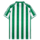 Camiseta Real Betis Primera Equipación 1995/96 Hombre Retro - Real Betis, Betis, Benito Villamarín, Heliópolis, Verdiblancos, Béticos, La Liga, 1995, 1996, Retro, Vintage, Camiseta Clásica, Primera Equipación, Home Kit, Blanca y Verde, White and Green, Hombre, Men, Camiseta de Hombre, Tienda Hincha Futbolero, Fútbol Español