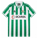Camiseta Real Betis Primera Equipación 1995/96 Hombre Retro - Real Betis, Betis, Benito Villamarín, Heliópolis, Verdiblancos, Béticos, La Liga, 1995, 1996, Retro, Vintage, Camiseta Clásica, Primera Equipación, Home Kit, Blanca y Verde, White and Green, Hombre, Men, Camiseta de Hombre, Tienda Hincha Futbolero, Fútbol Español
