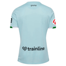 Camiseta hombre Real Betis segunda equipación temporada 2025 2026 color azul oficial fútbol bético Benito Villamarín transpirable pro bordada.