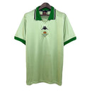 Camiseta hombre Real Betis retro temporada 1999 2000 segunda equipación oficial fútbol bético vintage clásica bordada Denilson era.