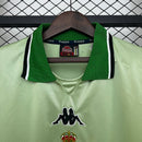 Camiseta hombre Real Betis retro temporada 1999 2000 segunda equipación oficial fútbol bético vintage clásica bordada Denilson era.