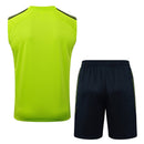 Real Madrid 2025, Conjunto Real Madrid 25/26, Entrenamiento Real Madrid sin mangas, Ropa Real Madrid verde, Kit entrenamiento merengue, Camiseta regata Real Madrid, Calidad 1.1 Real Madrid, Nueva colección 2025, Regalo fútbol hombre, Tienda Hincha Futbolero.
