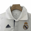 Conjunto infantil retro Real Madrid 2016 2017 primera equipación blanca con detalles morados calidad 1.1 premium época Cristiano Ronaldo la duodécima Champions oficial, Real Madrid infantil retro, Conjunto niño Madrid 2017 blanco, Ropa Real Madrid niños retro, Equipación Madrid junior 16/17, Calidad 1.1 infantil, Tienda Hincha Futbolero, Regalo niño Real Madrid fútbol, Camiseta blanca y morada Madrid niño retro, Madrid Kids Retro 2016.