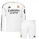 REAL MADRID I 24/25 CONJUNTO INFANTIL (MANGA LARGA) - TIENDA HINCHA FUTBOLERO