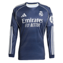 Camiseta oficial del Real Madrid segunda equipación temporada 2025 2026 manga larga para hombre de Tienda Hincha Futbolero, Camiseta Real Madrid manga larga, Segunda equipación Real Madrid 2025, Camiseta visitante Real Madrid hombre, Ropa oficial Real Madrid, Comprar jersey Real Madrid manga larga, Calidad premium Real Madrid, Ropa de fútbol, Jersey oficial Real Madrid LaLiga, Real Madrid 2026 oficial.