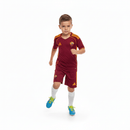 Roma infantil, Conjunto niño Roma, Camiseta Roma vinotinto, Kit fútbol niños 2026, Ropa oficial Roma junior, Regalo niño AS Roma, Conjunto local grena, Jersey Roma 25/26 kids, Equipación infantil barata, Tienda Hincha Futbolero.