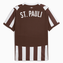 Camiseta hombre FC St. Pauli temporada 2025 2026 primera equipación color marrón escudo bordado calidad 1.1 oficial, St. Pauli 2025, Camiseta St. Pauli hombre, FC St. Pauli 2026, Camiseta local St. Pauli, Camiseta barata St. Pauli, Calidad 1.1 St. Pauli, Bundesliga 2026, Tienda Hincha Futbolero, Estilo Pirata, Bloke Core Alternativo.