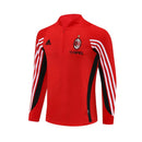 Sudadera hombre AC Milan temporada 2003 2004 entrenamiento roja detalles negros retro calidad 1.1 premium rossonero estilo Kaká. AC Milan 2003, Sudadera AC Milan roja, Ropa AC Milan retro, Entrenamiento Milan 03/04, Calidad 1.1 AC Milan, Rossonero Vintage, Tienda Hincha Futbolero, AC Milan Red Retro Sweatshirt.