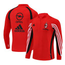 Sudadera hombre AC Milan temporada 2003 2004 entrenamiento roja detalles negros retro calidad 1.1 premium rossonero estilo Kaká. AC Milan 2003, Sudadera AC Milan roja, Ropa AC Milan retro, Entrenamiento Milan 03/04, Calidad 1.1 AC Milan, Rossonero Vintage, Tienda Hincha Futbolero, AC Milan Red Retro Sweatshirt.