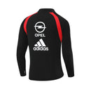 Sudadera hombre AC Milan temporada 2003 2004 entrenamiento negra detalles rojos retro calidad 1.1 premium rossonero época de Kaká y Maldini. AC Milan 2003, Sudadera AC Milan negra, Ropa AC Milan retro, Entrenamiento Milan 03/04, Calidad 1.1 AC Milan, Rossonero Vintage Gear, Tienda Hincha Futbolero, AC Milan Black Retro Sweatshirt.