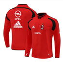 Sudadera hombre AC Milan temporada 2004 2005 entrenamiento roja detalles negros retro calidad 1.1 premium rossonero estilo Kaká Shevchenko. AC Milan 2004, Sudadera AC Milan roja, Ropa AC Milan retro, Entrenamiento Milan 04/05, Calidad 1.1 AC Milan, Rossonero Vintage Gear, Tienda Hincha Futbolero, AC Milan Red Retro Sweatshirt.