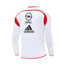 Sudadera hombre AC Milan temporada 2004 2005 entrenamiento blanca detalles rojos y negros retro calidad 1.1 premium rossonero estilo Kaká Shevchenko. AC Milan 2004, Sudadera AC Milan blanca, Ropa AC Milan retro, Entrenamiento Milan 04/05, Calidad 1.1 AC Milan, Rossonero Vintage Gear, Tienda Hincha Futbolero, AC Milan White Retro Sweatshirt.
